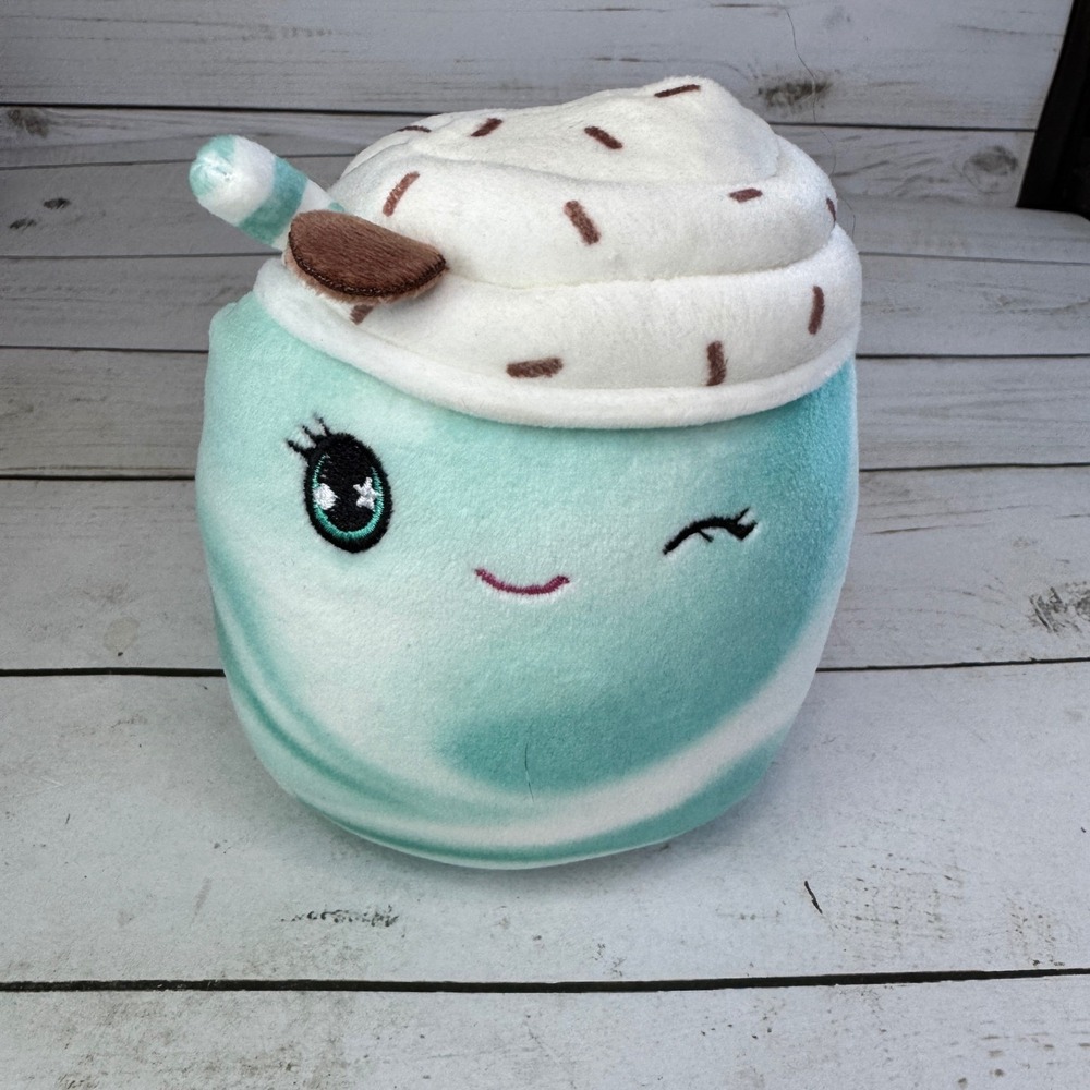Squishmallows 5" Mint Chocolate Chip Milkshake‎ Scented Plush Sweet Treats